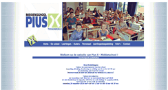 Desktop Screenshot of middenschoolpiusx.be